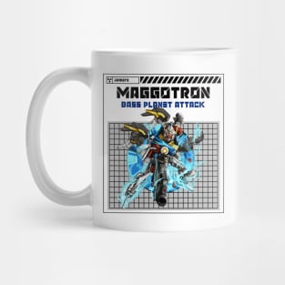 Maggotron Mecha Bass Planet Attack Mug